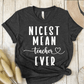 T-Shirt Dark Grey / S Nicest Mean Teacher Ever T-Shirt