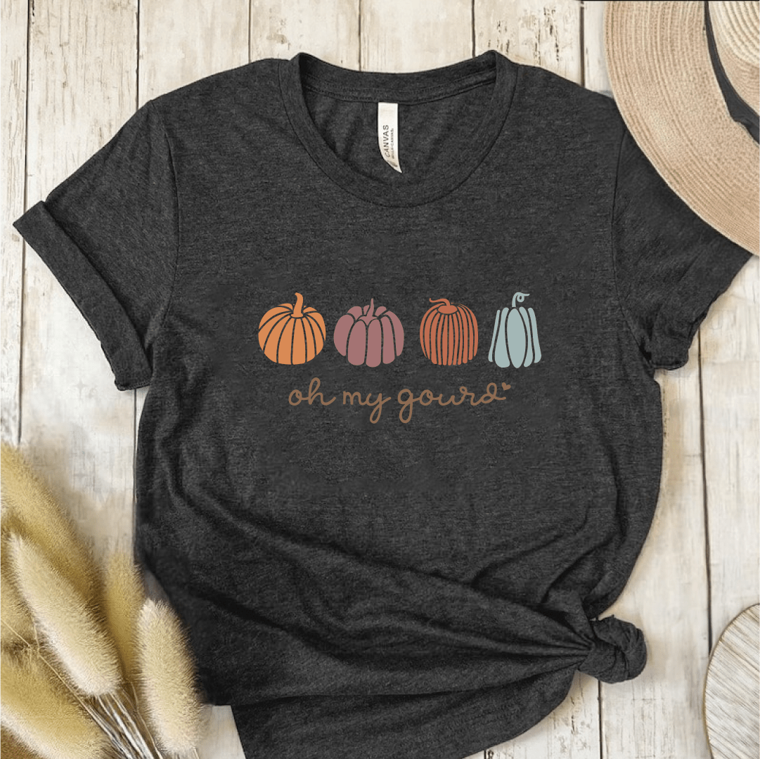 T-Shirt Dark Grey / S Oh My Gourd T-Shirt