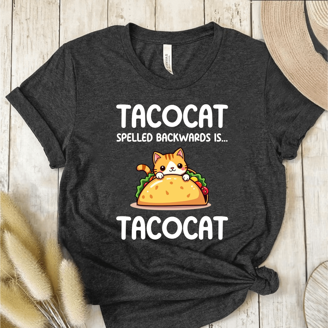 T-Shirt Dark Grey / S TacoCat T-Shirt