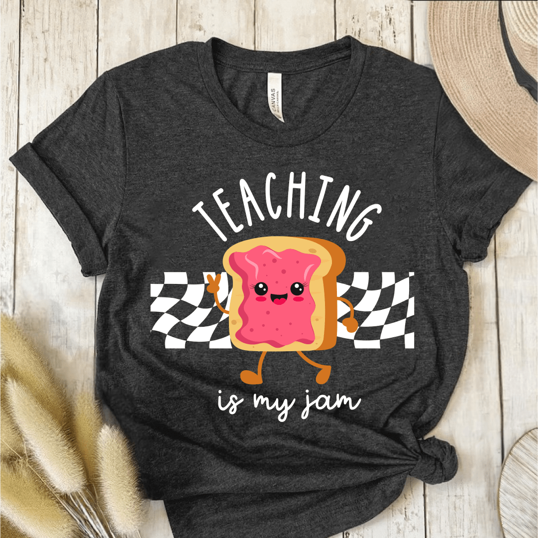 T-Shirt Dark Grey / S Teaching Is My Jam T-Shirt