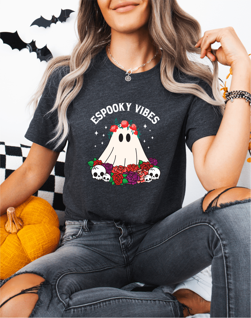 T-Shirt Espooky Vibes Ghost T-Shirt