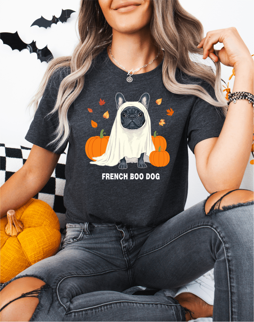 T-Shirt French Boo Dog T-Shirt