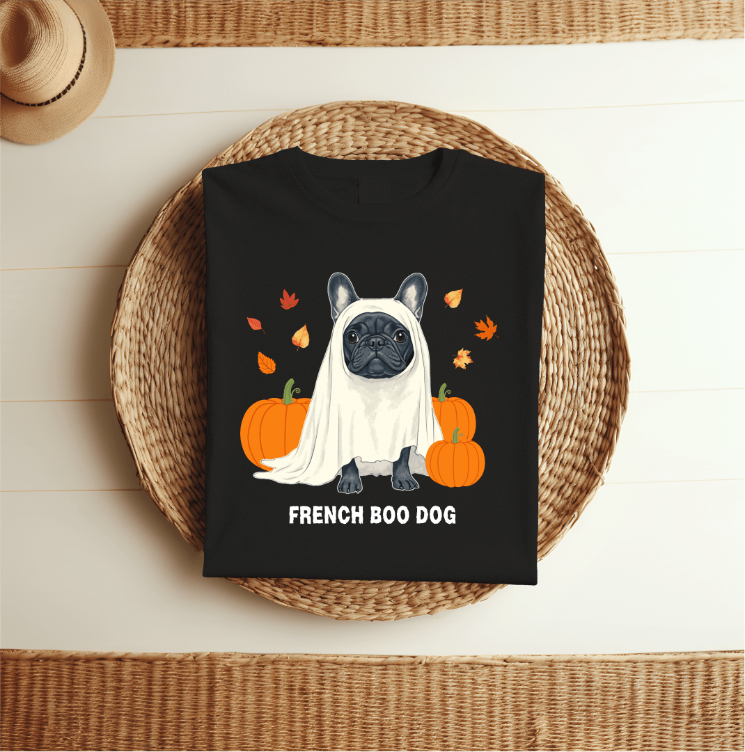 T-Shirt French Boo Dog T-Shirt