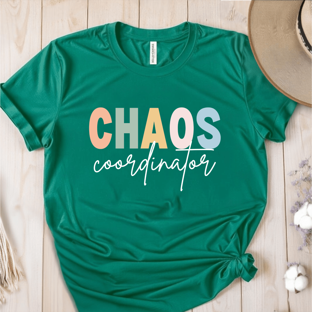 T-Shirt Green / S Chaos Coordinator T-Shirt