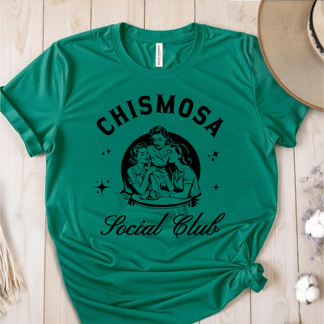 T-Shirt Green / S Chismosa Social Club T-Shirt