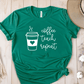 T-Shirt Green / S Coffee Teach Repeat T-Shirt
