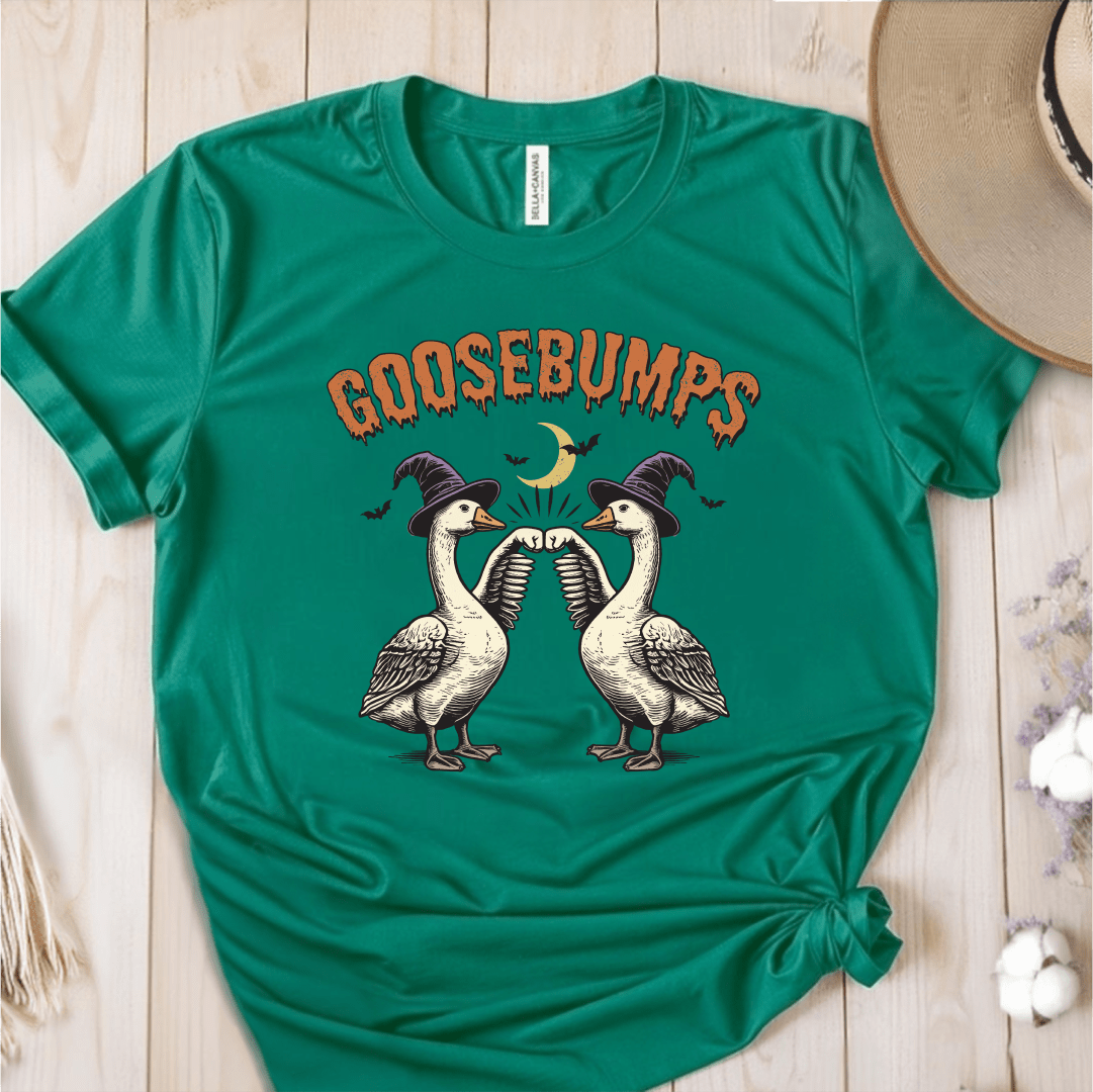 T-Shirt Green / S Goosebumps T-Shirt