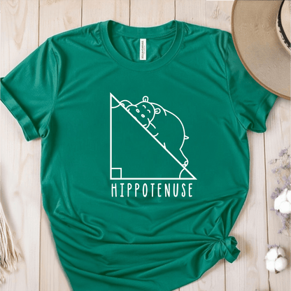 T-Shirt Green / S Hippotenuse T-Shirt