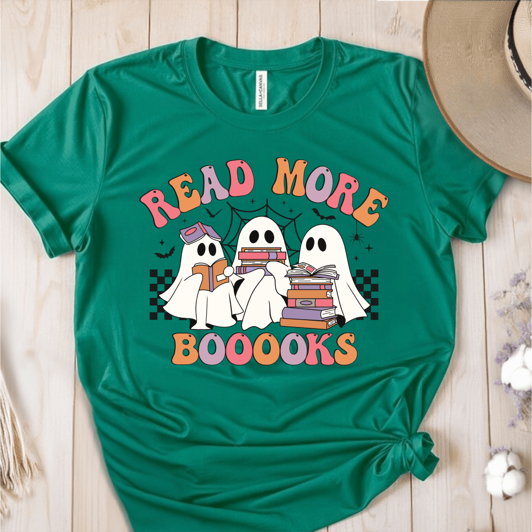 T-Shirt Green / S Read More Booooks T-Shirt