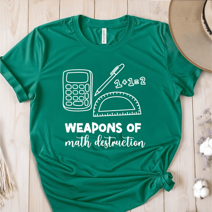 T-Shirt Green / S Weapons of Math Destruction T-Shirt