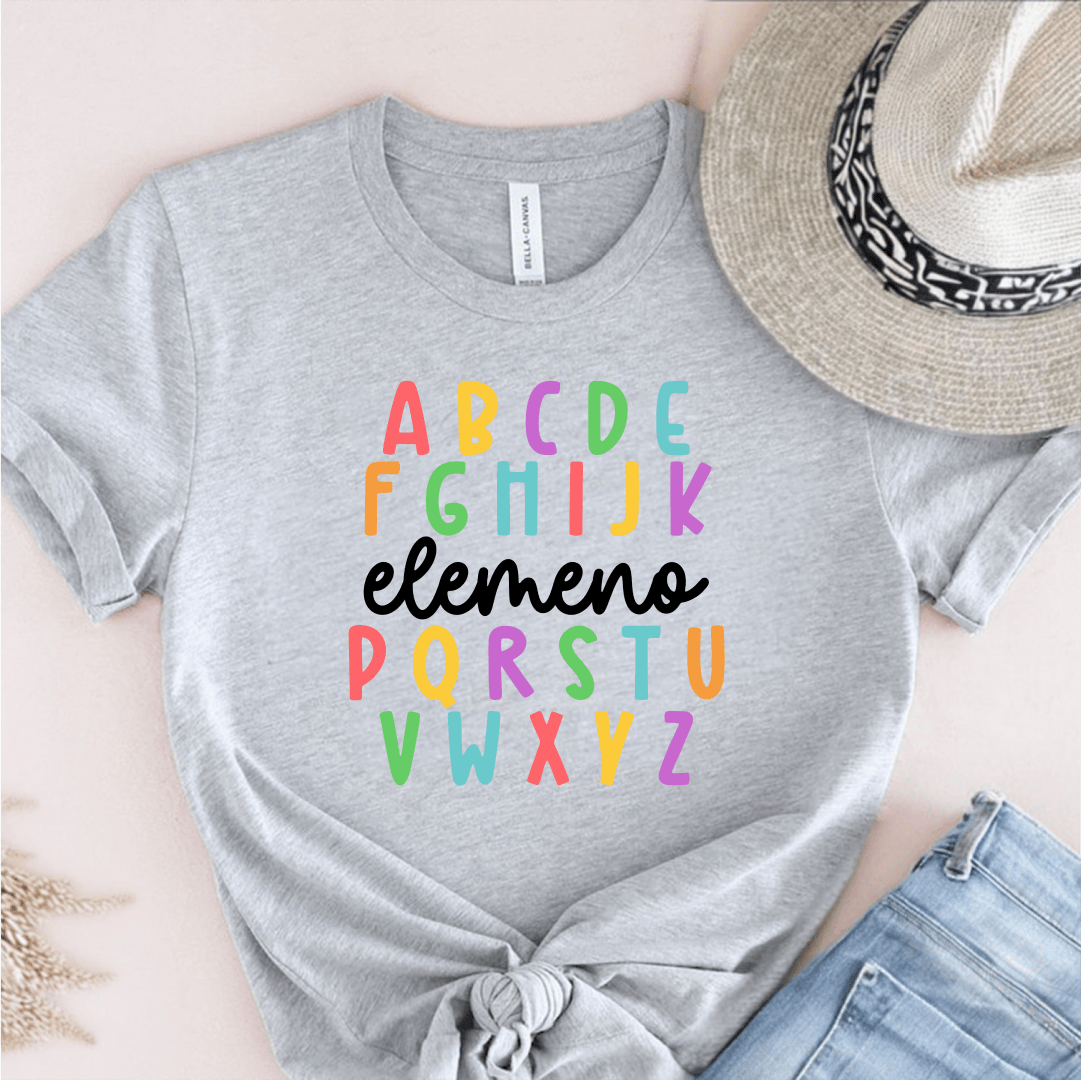 T-Shirt Grey / S ABC Elemeno T-Shirt