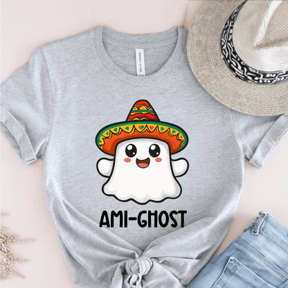 T-Shirt Grey / S Ami-ghost T-Shirt