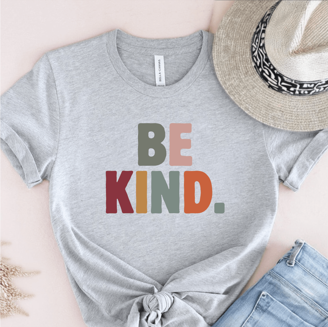 T-Shirt Grey / S Be Kind T-Shirt