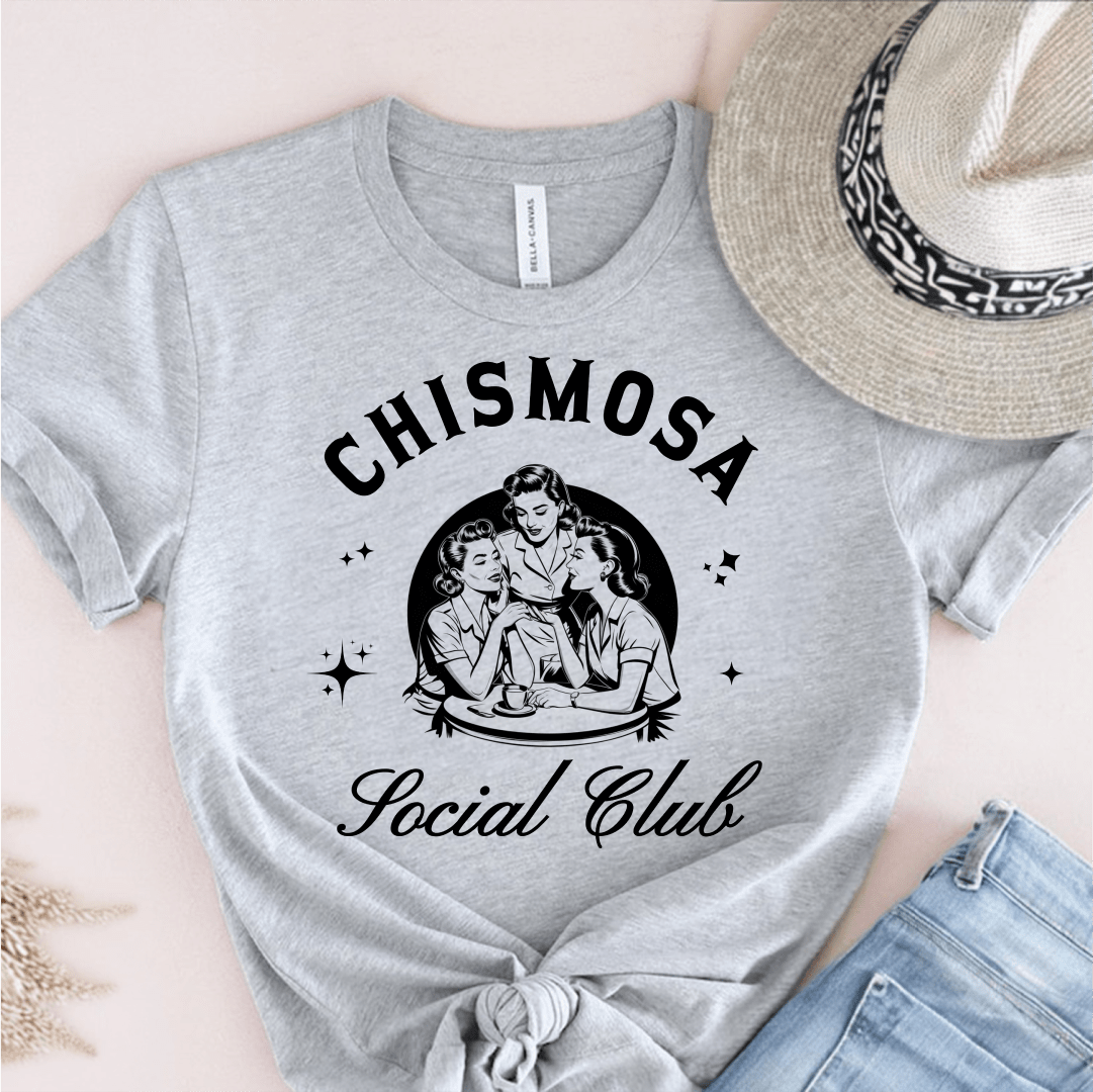 T-Shirt Grey / S Chismosa Social Club T-Shirt