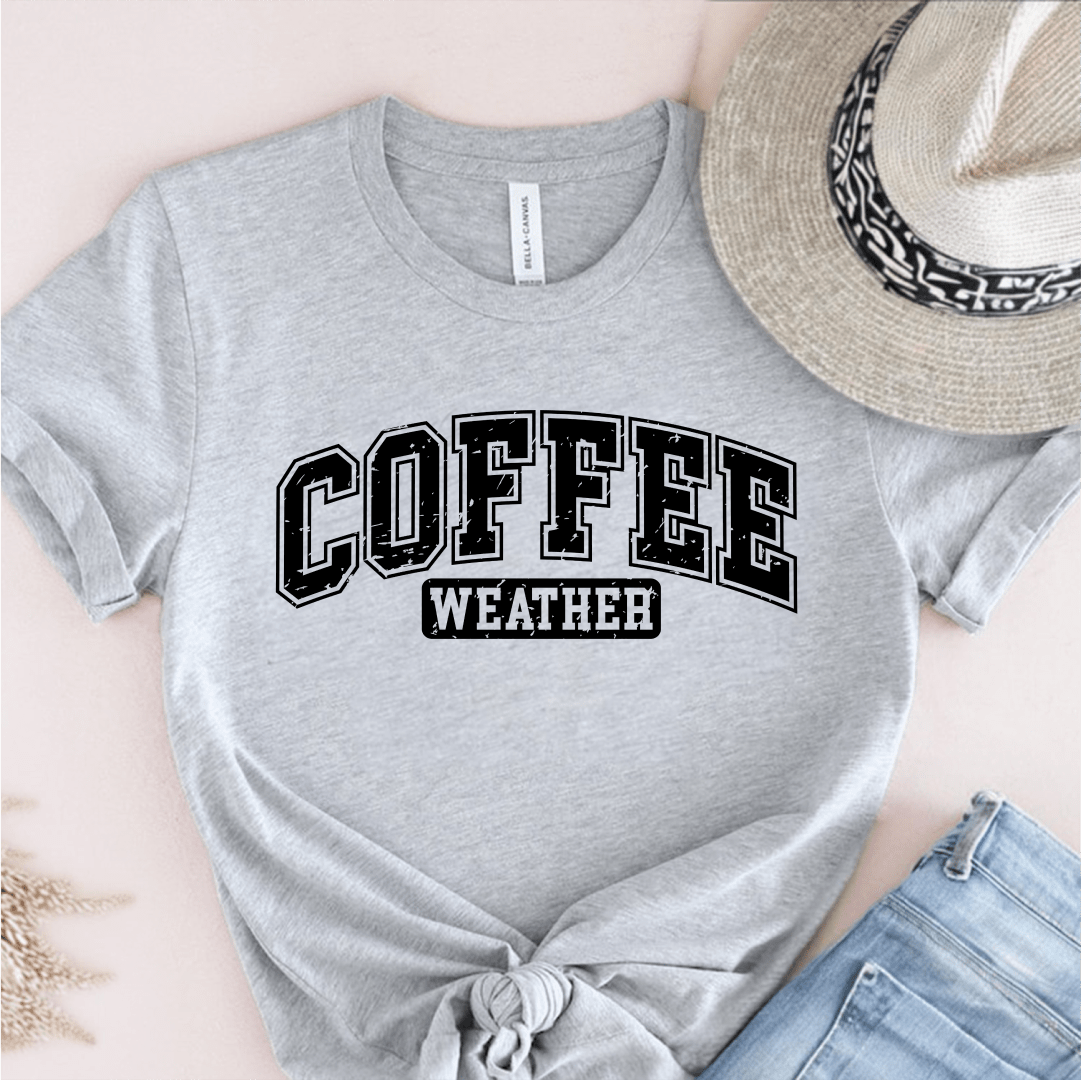 T-Shirt Grey / S Coffee Weather T-Shirt