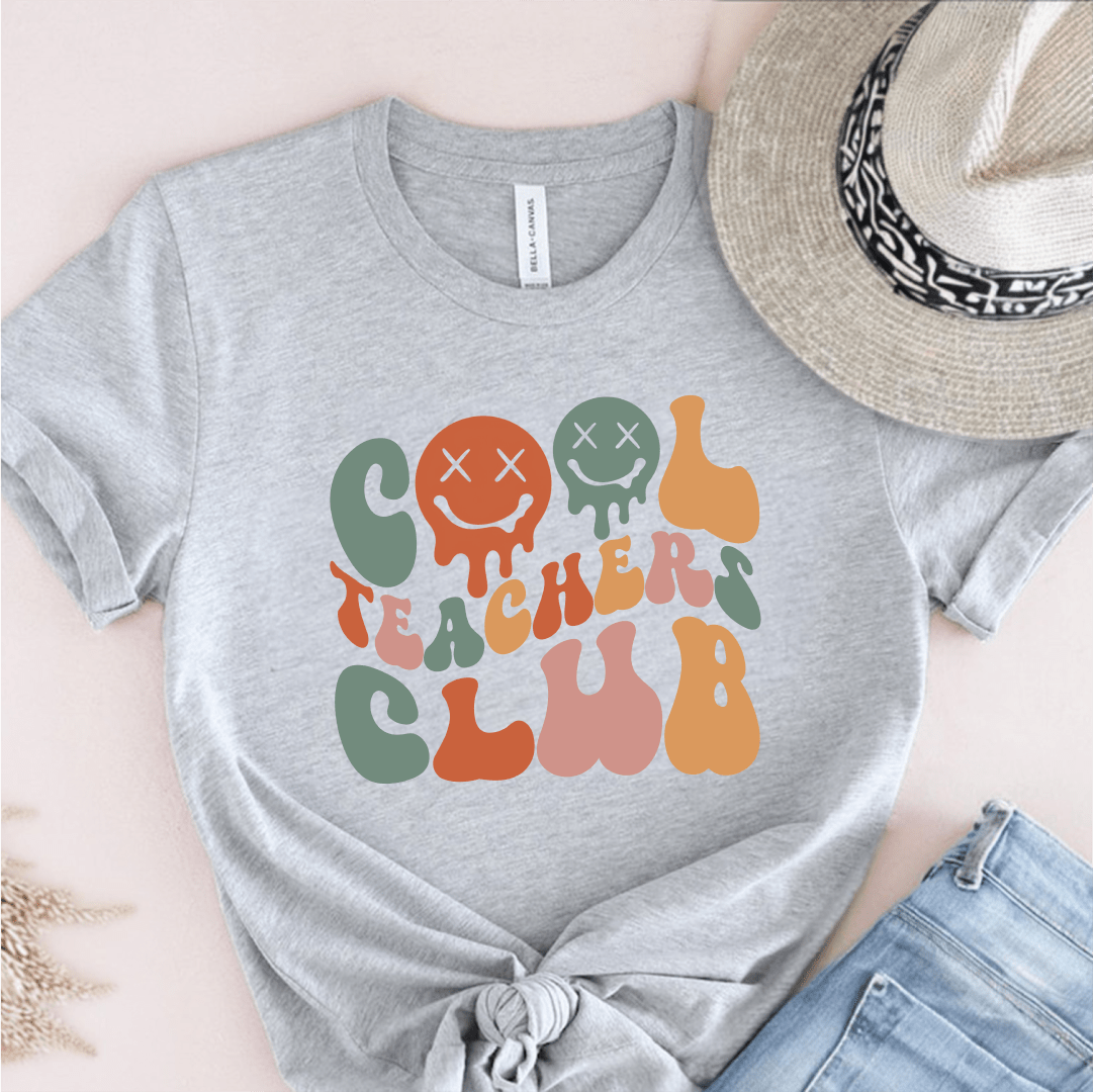 T-Shirt Grey / S Cool Teachers Club T-Shirt