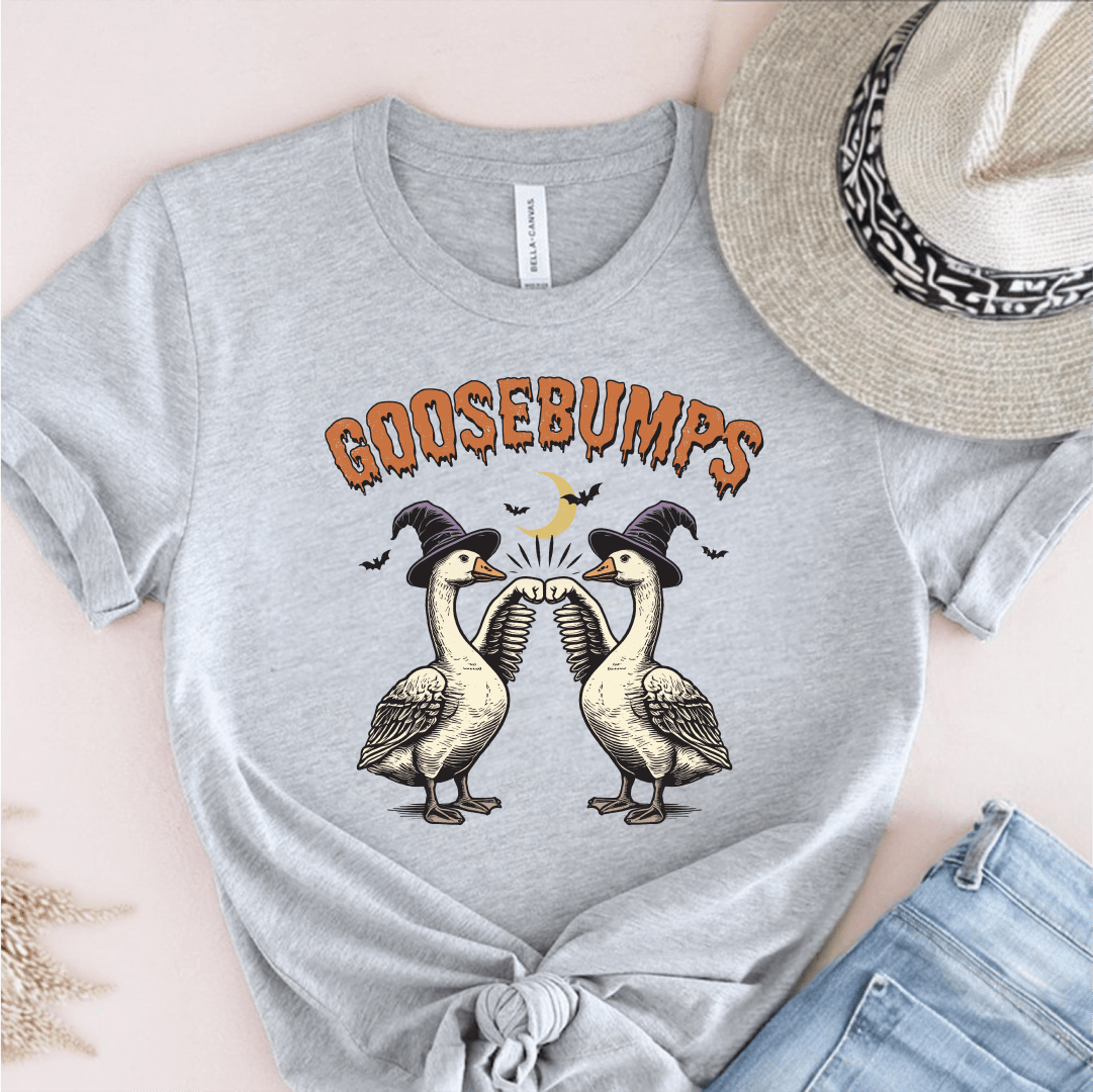 T-Shirt Grey / S Goosebumps T-Shirt