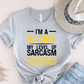 T-Shirt Grey / S I'm A Teacher My Level Of Sarcasm Depends On Your Level of Stupidity T-Shirt