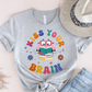 T-Shirt Grey / S Kiss Your Brain T-Shirt