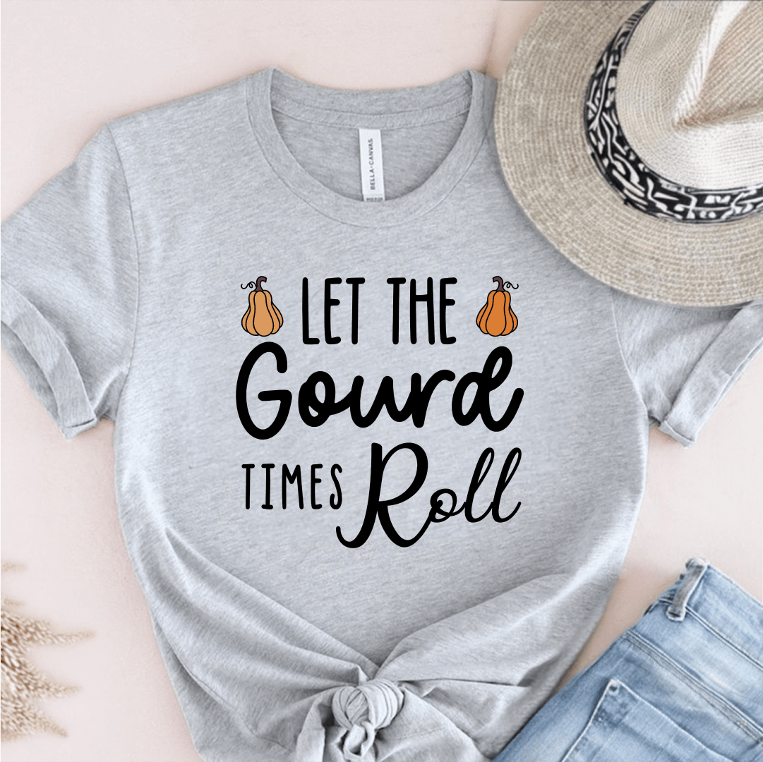 T-Shirt Grey / S Let The Gourd Times Roll T-Shirt