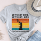 T-Shirt Grey / S Lets Eat Kids Punctuation Saves Lives T-Shirt