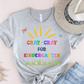 T-Shirt Grey / S Personalized Cray Cray For Grade Butterfly Colorful T-Shirt
