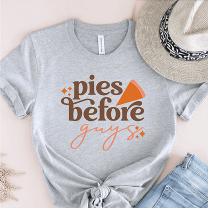 T-Shirt Grey / S Pies Before Guys T-Shirt