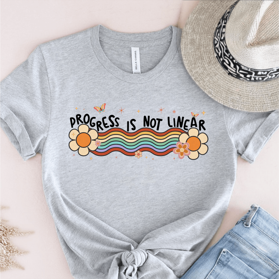 T-Shirt Grey / S Progress Is Not Linear T-Shirt