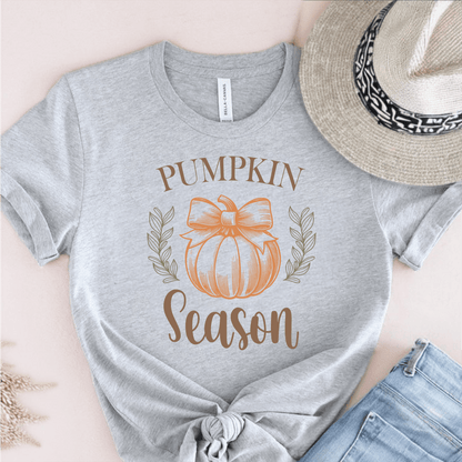 T-Shirt Grey / S Pumpkin Season T-Shirt