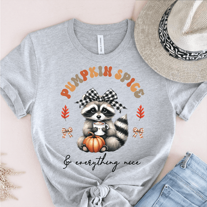 T-Shirt Grey / S Pumpkin Spice & Everything Nice T-Shirt