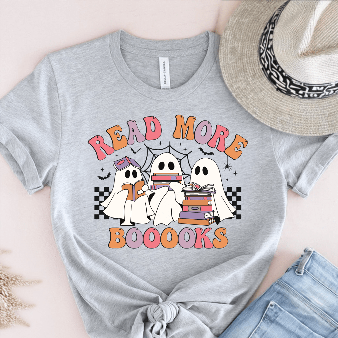 T-Shirt Grey / S Read More Booooks T-Shirt