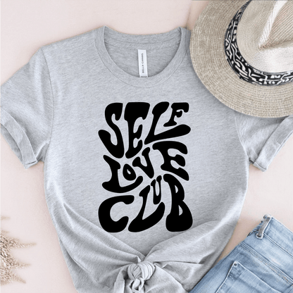 T-Shirt Grey / S Self Love Club T-Shirt