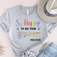 T-Shirt Grey / S So Happy To See Your Face (Music Teacher) T-Shirt