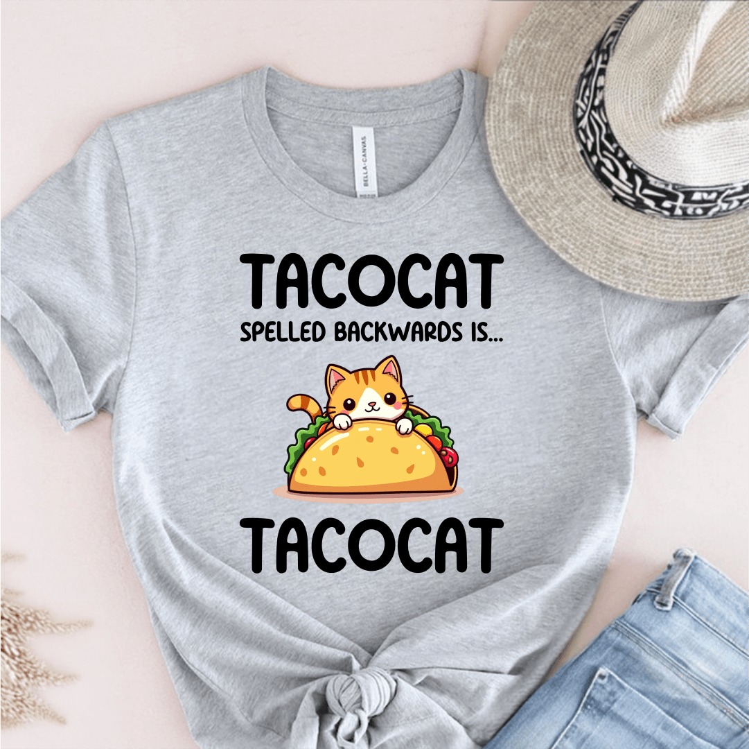 T-Shirt Grey / S TacoCat T-Shirt