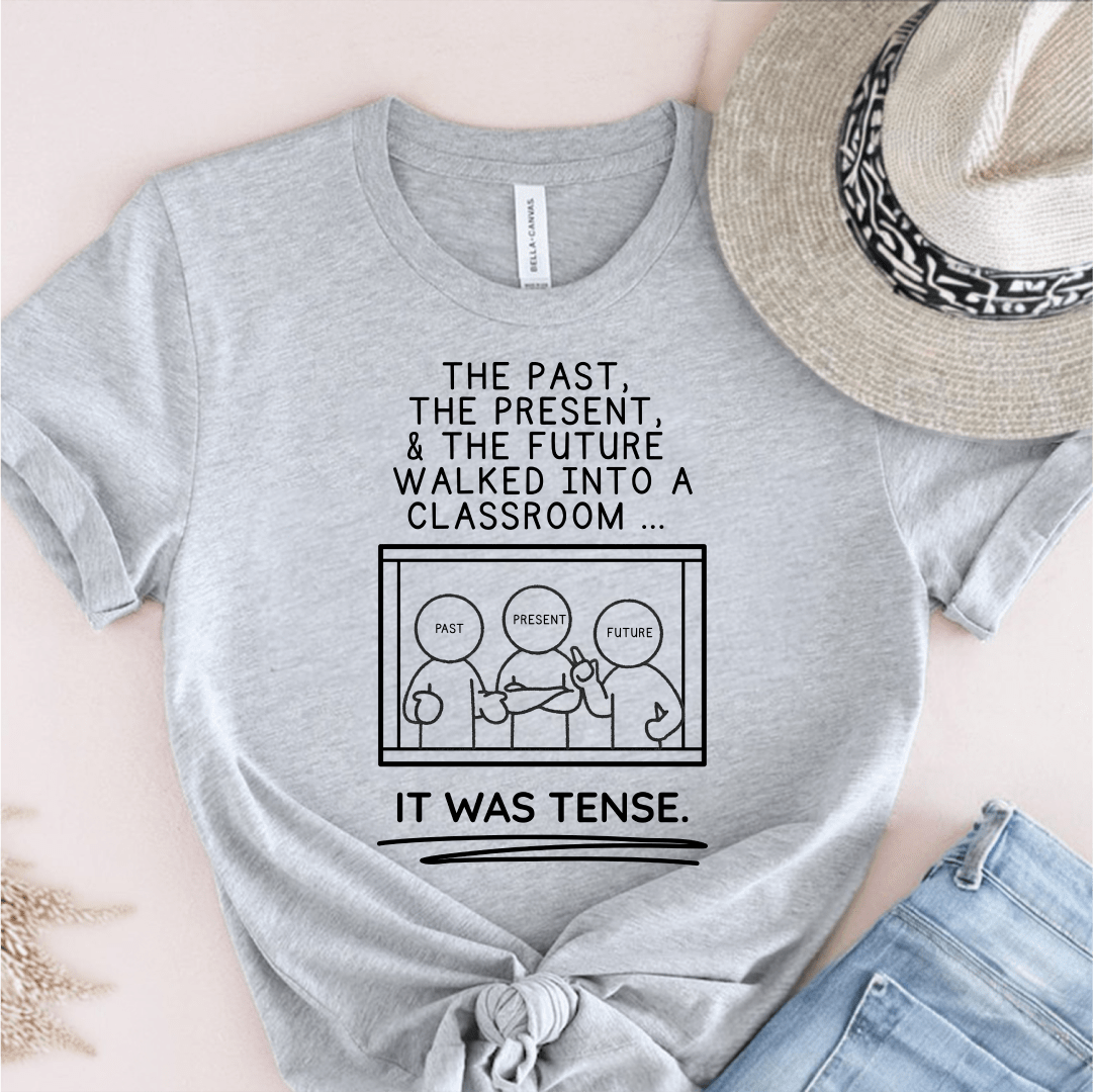 T-Shirt Grey / S The Past Present Future T-Shirt