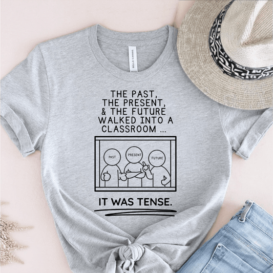 T-Shirt Grey / S The Past Present Future T-Shirt
