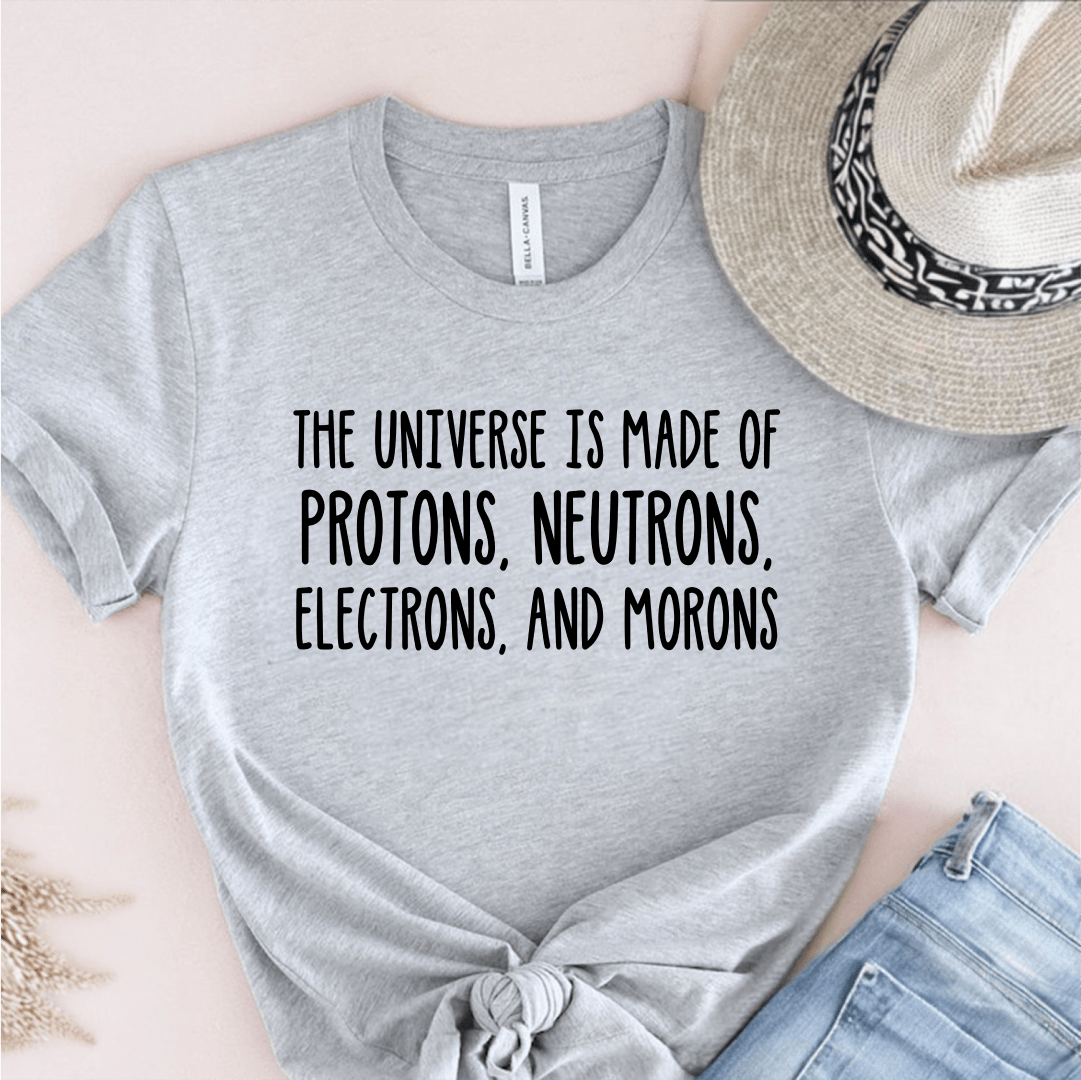 T-Shirt Grey / S The Universe is Made Of T-Shirt
