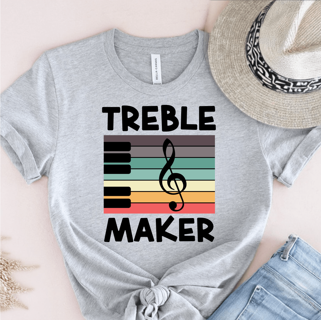 T-Shirt Grey / S Treble Maker T-Shirt