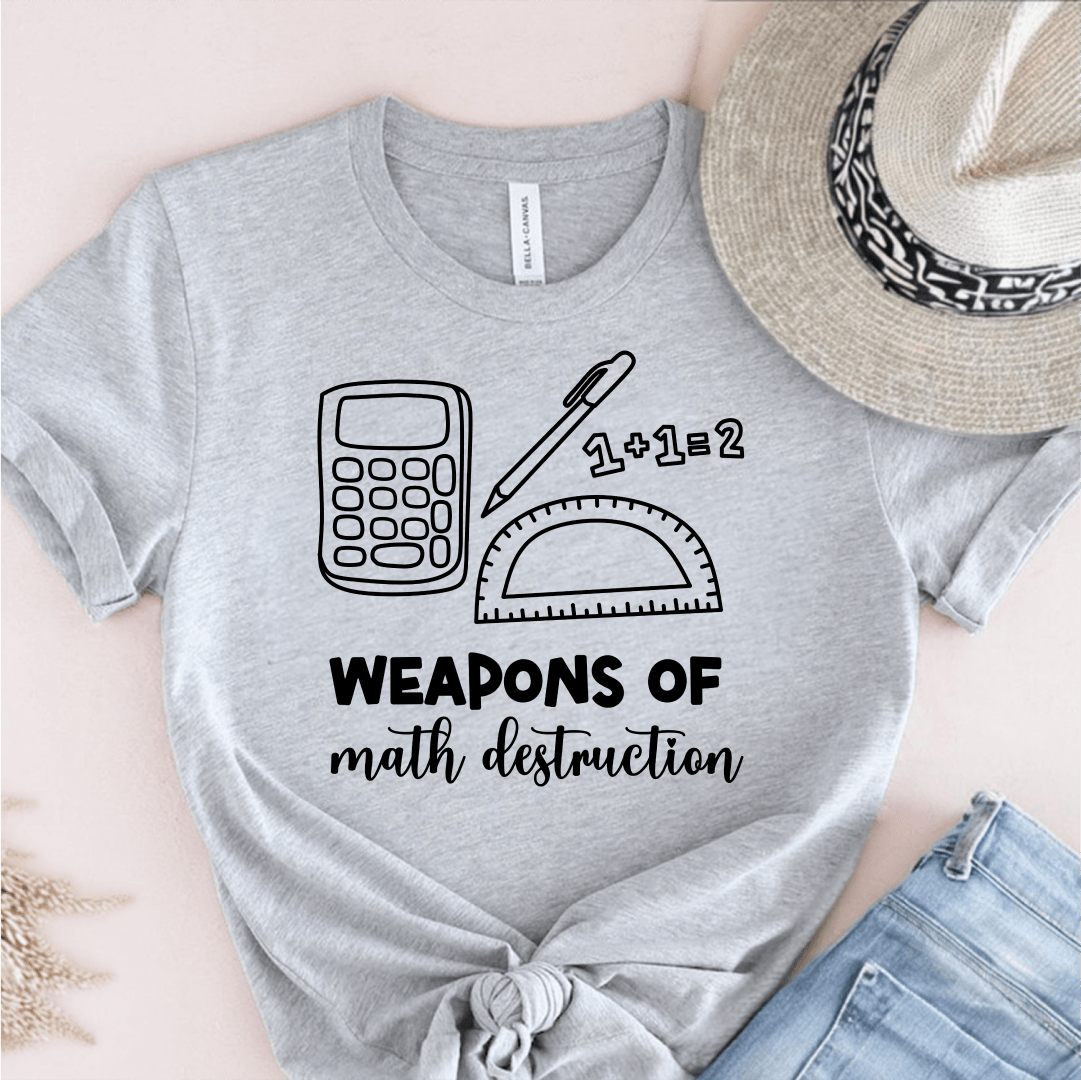 T-Shirt Grey / S Weapons of Math Destruction T-Shirt