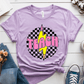 T-Shirt Heather Prism Lilac / S Teach Lightning Checkered Pencil Vintage T-Shirt