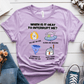T-Shirt Heather Prism Lilac / S When Is It Okay To Interrupt Me T-Shirt