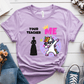 T-Shirt Heather Prism Lilac / S Your Teacher Vs Me T-Shirt