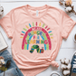 T-Shirt Heather Prism Peach / S We Are Hungry For Learning T-Shirt