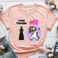 T-Shirt Heather Prism Peach / S Your Teacher Vs Me T-Shirt