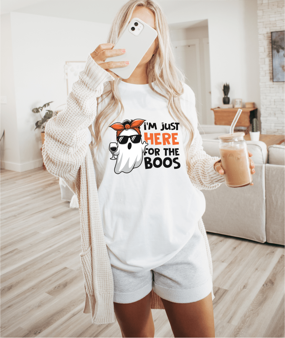 T-Shirt I'm Just Here For The Boos T-Shirt