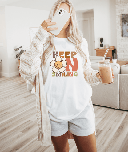 T-Shirt Keep On Smiling T-Shirt