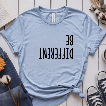 T-Shirt Light Blue / S Be Different T-Shirt