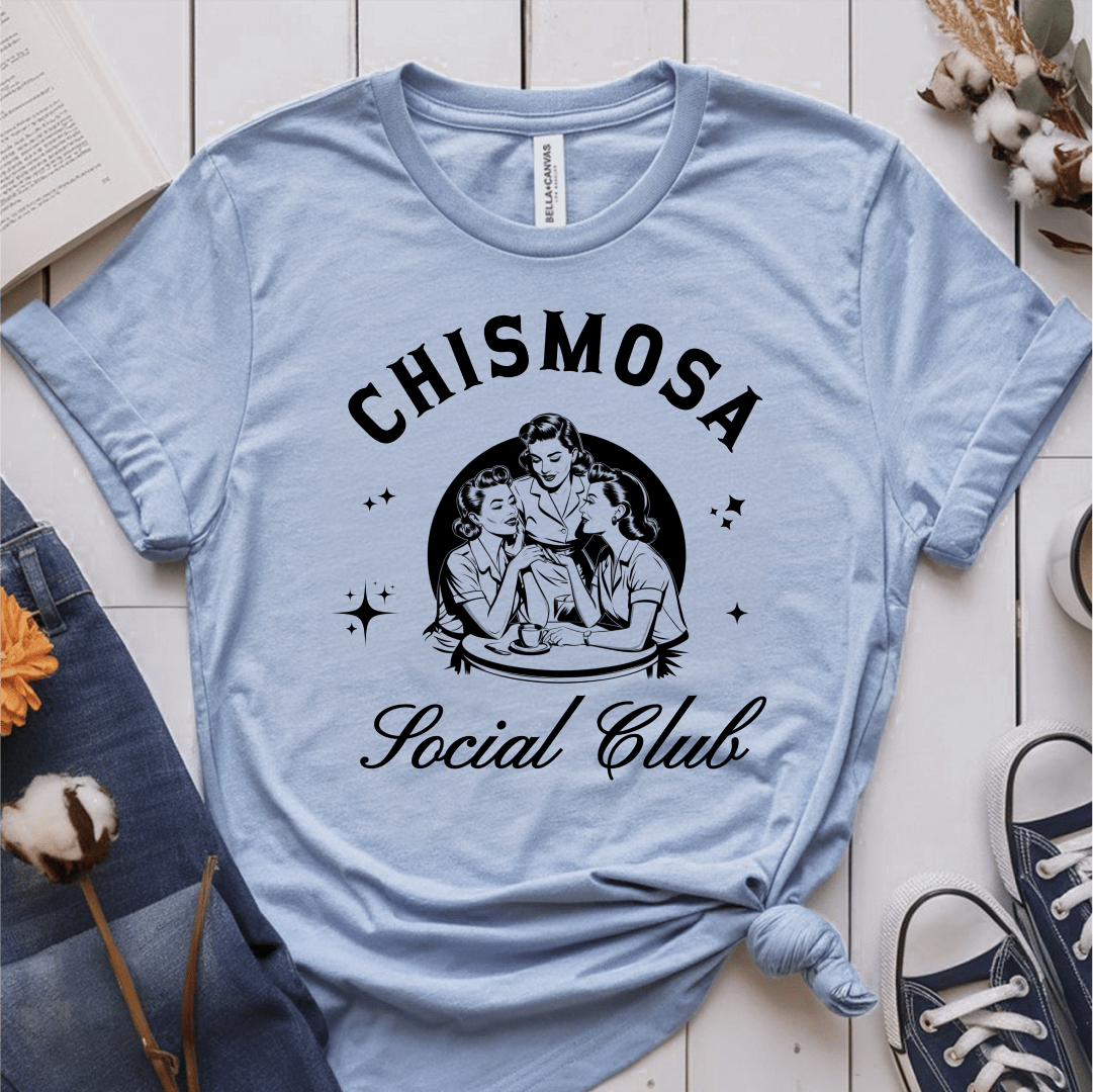 T-Shirt Light Blue / S Chismosa Social Club T-Shirt