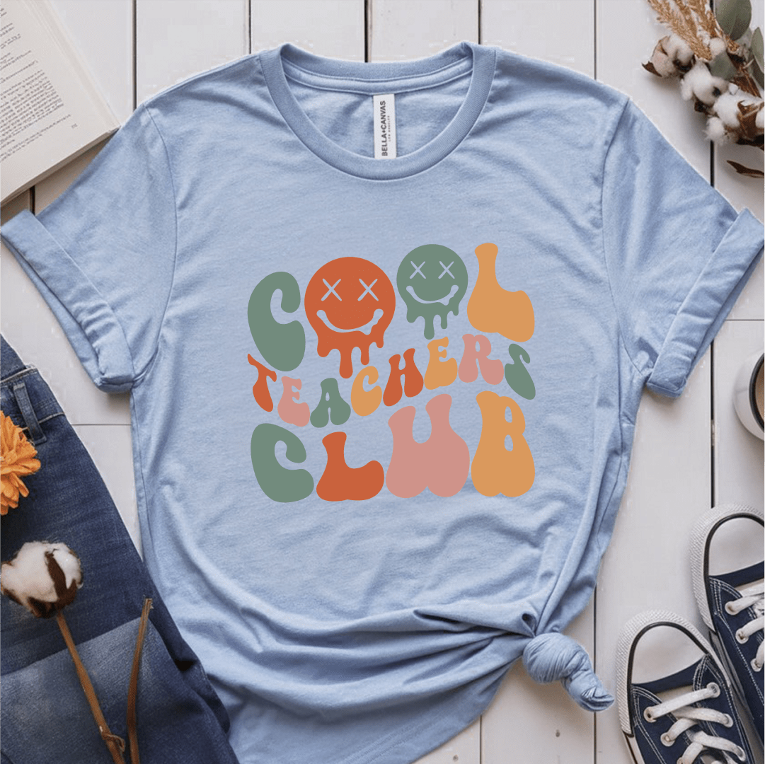 T-Shirt Light Blue / S Cool Teachers Club T-Shirt