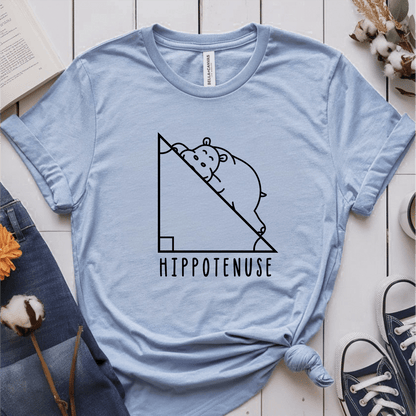 T-Shirt Light Blue / S Hippotenuse T-Shirt